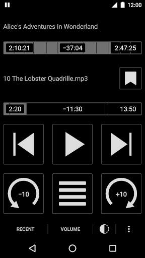 Simple Audiobook Player 1 تصوير الشاشة