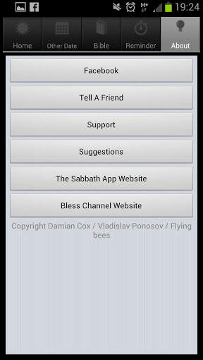 The Sabbath App 5 تصوير الشاشة