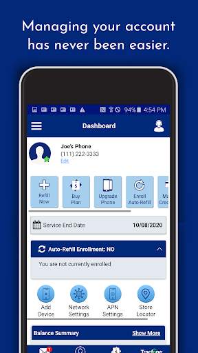 TracFone My Account screenshot 1
