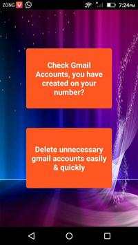 Delete Gmail Account screenshot 1