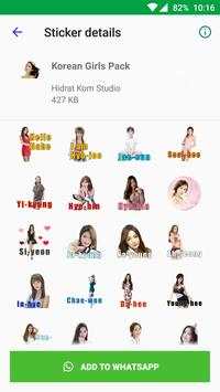 Beautiful Sexy Girls Stickers For WhatsApp screenshot 3