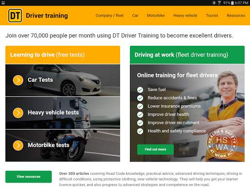 DT Driving Test Theory screenshot 17