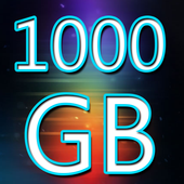 1000gb free cloud prank आइकन