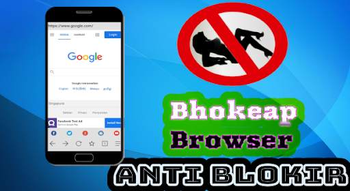 Bokeap Browser - Browser Anti Blokir screenshot 1