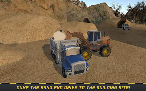 Mighty Loader & Dump Truck SIM screenshot 1