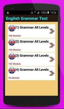 English  Grammar Test  All Levels screenshot 2