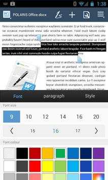 POLARIS Office 5 for HTC screenshot 1