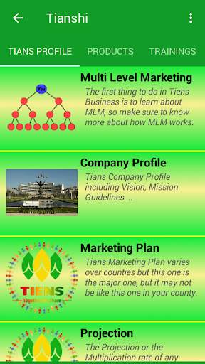 Tianshi Products & Training's  screenshot 2