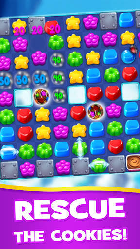 Gummy Blast Cookie Crush Games screenshot 5