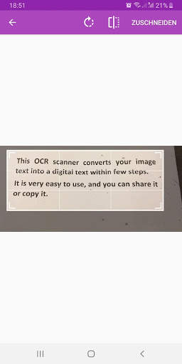 Textscanner - OCR 2020 Bild Zu Text screenshot 2