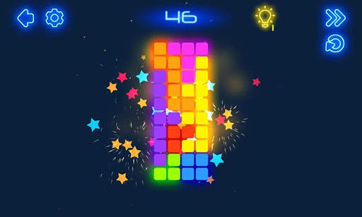Glow Puzzle Block 3D screenshot 3