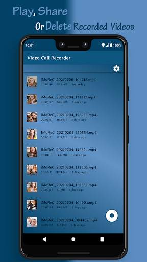 Video call recorder for imo - Auto call recorder screenshot 3