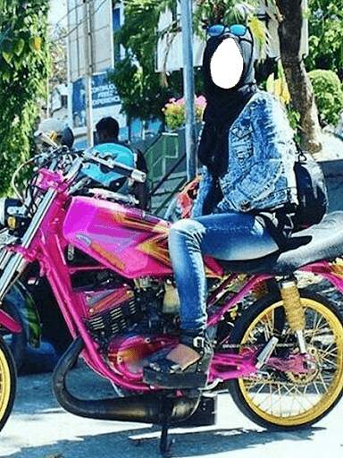 Bike Hijab Selfie Camera screenshot 2