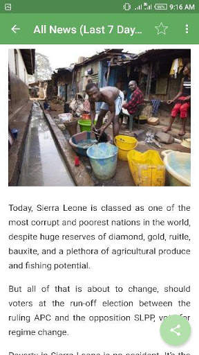 Sierra Leone News App screenshot 2