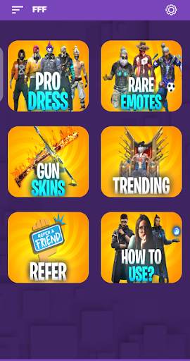 FFF Skin Tool Pro App & Elite Pass Bundle Skin screenshot 1