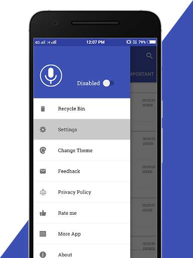 Auto Call Recoder 1 تصوير الشاشة