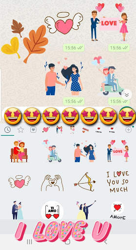 Love Stickers For WhatsApp - WAStickerApps screenshot 5