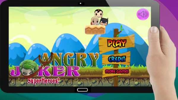 Knock Down Angry Joker SuperHeroes ! screenshot 1