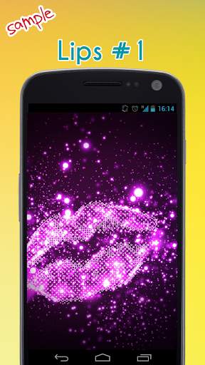 Lips Wallpaper screenshot 2