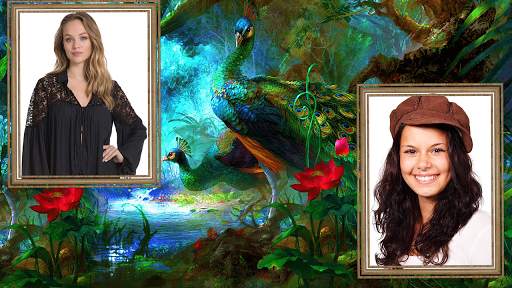 Peacock Dual Photo Frame 2 تصوير الشاشة