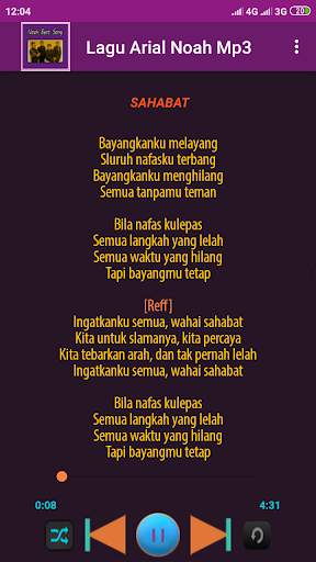 Lagu Ariel Mp3 (Noah) 2021 screenshot 4