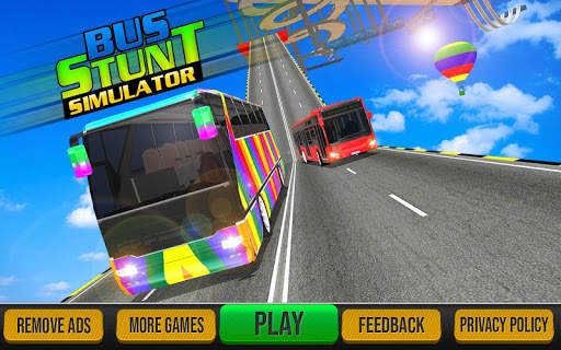 Mega Ramp Bus Stunt Racing: Bus Jumping Game 2021 screenshot 3
