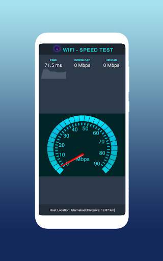 Internet Speed Test - Internet Speed Meter screenshot 1