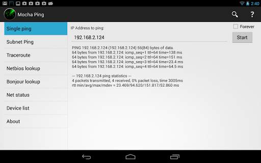 Mocha Ping Lite screenshot 10