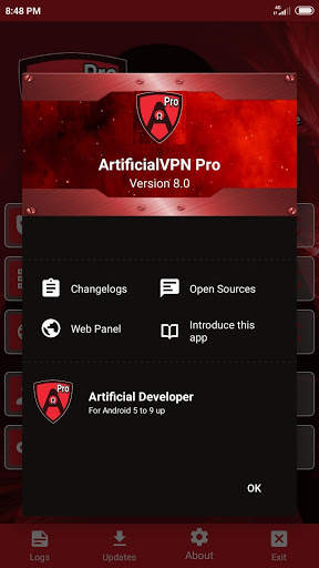 ArtificialVPN New Pro screenshot 2
