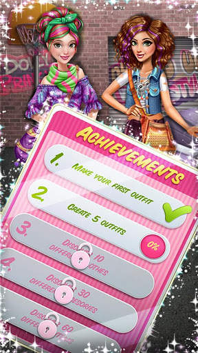 Dress up Game: Dolly Hipsters screenshot 4