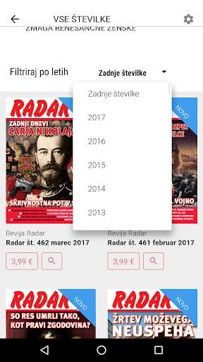 Revija RADAR स्क्रीनशॉट 5