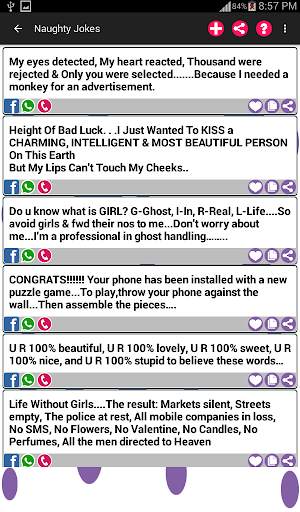 All Messages Status Jokes SMS screenshot 15