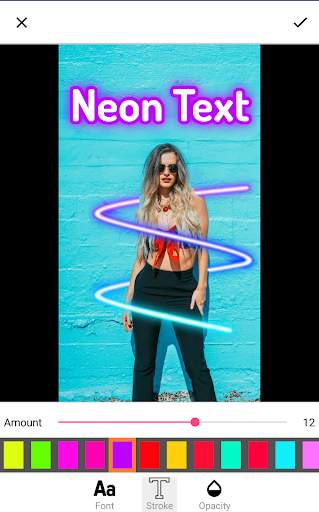Neon Photo Editor : Neon Light Effects screenshot 1