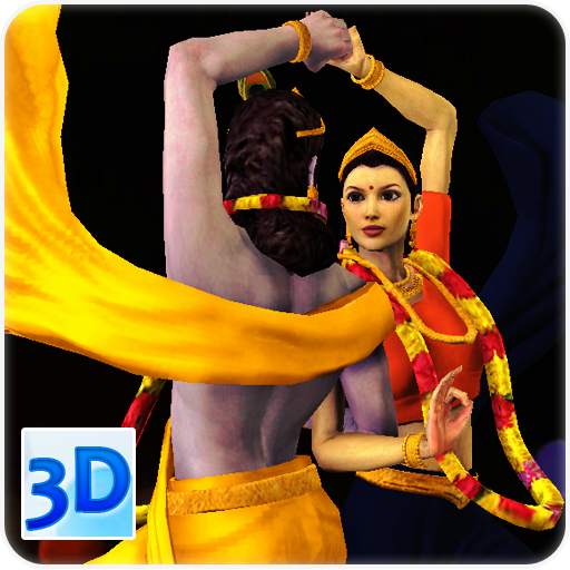 3D Radha Krishna Wallpaper 8.0