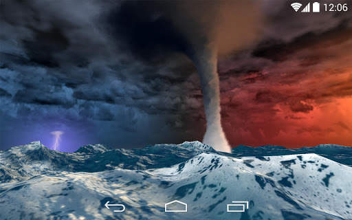Sea Storm 3D Pro LWP screenshot 2