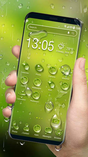 Waterdrop launcher theme &wallpaper screenshot 3