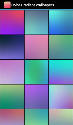 Color Gradient Wallpapers screenshot 2