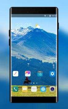 Theme for samsung galaxy young 2 mountain screenshot 1