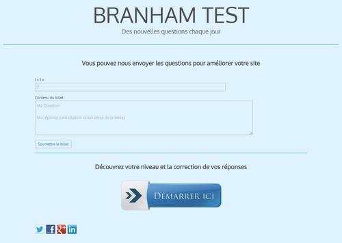 BRANHAM TEST screenshot 7