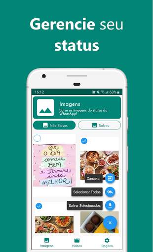 Salvar status para WhatsApp, baixar status do screenshot 4