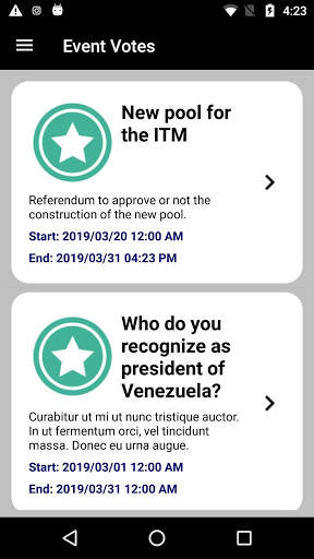 My Vote screenshot 3