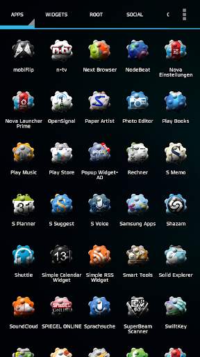 Atoms Icon theme screenshot 2