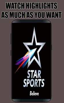 Star Live Cricket Sport TV Channel(Guide TV Tips) स्क्रीनशॉट 4