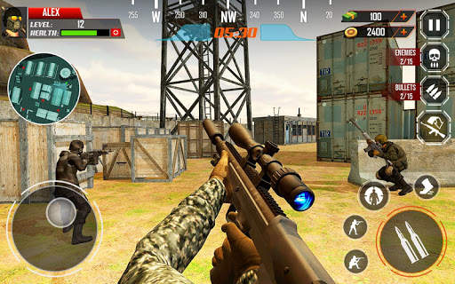 FPS Commando Shooting Missions 3 تصوير الشاشة