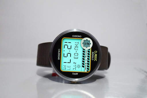 Retro Digital Watch Face & Clock Live Wallpaper screenshot 11