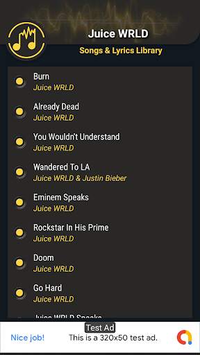 Juice WRLD Songs screenshot 1