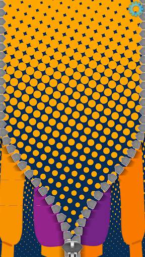 Diamond Zipper Lock Screen screenshot 4
