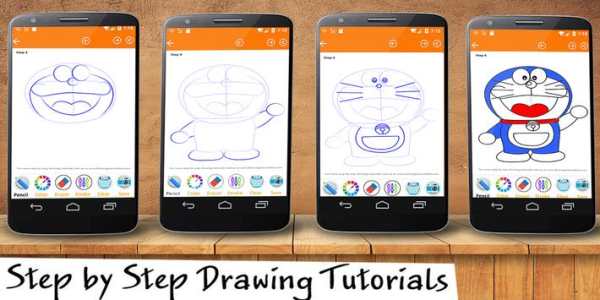 How To Draw Doraemon cartoon screenshot 3
