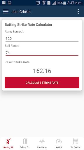 Just Cricket | Rules and Calculator screenshot 2