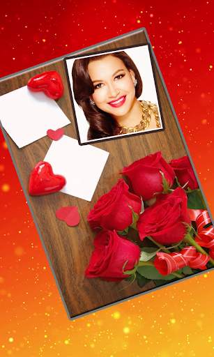 Rose Flower Photo Frame screenshot 1